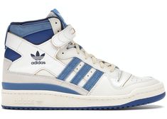 Buy and sell authentic adidas shoes on StockX including the adidas Forum 84 White Blue and thousands of other sneakers with price data and release dates. Adidas High Tops, High Top Adidas, Dr Shoes, Adidas Forum, Star Lord, Adidas Sneaker, Shoe Inspo, Aesthetic Shoes, Swag Shoes