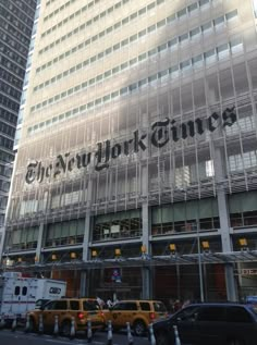 the new york times building is shown in this cityscape photo taken on may 29, 2012