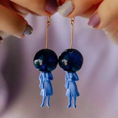 Big promotion for you when buying Glass Ball and Lady Drop Earrings today. One of the best selling Accessories in the market. Limited number of products. Hurry up! Korean Earrings, Blue Dangle Earrings, Glass Earrings, Glass Ball, Cute Earrings, Earrings Jewelry, Shape Patterns, Quality Jewelry, Earrings For Women