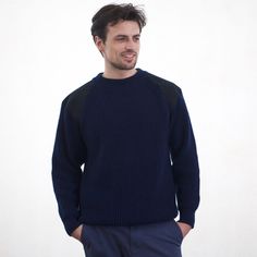 Knitted with a unique rib technique, these sweaters have a truly irresistible texture and feature self-coloured patches on the shoulders and elbows. Able to be worn smart or casually, this crew neck sweater is an ideal all rounder for any welcoming wardrobe. 100% Cashmere Dry Clean Only Made in Scotland Fishermans Rib, Knit Loungewear, Stocking Fillers For Him, Corporate Chic, Cashmere Accessories, Stocking Fillers For Her, Holiday Party Outfit, Forever Jewelry, Jewelry Ring Box