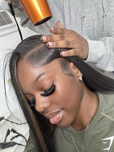 Weave Ponytail Hairstyles, Frontal Wig Hairstyles, Instagram Hairstyles, Wig Ideas, Braids Hairstyles Pictures, Hairdos For Curly Hair, Hairstyle Inspo