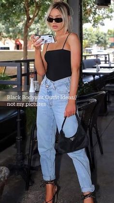 Black Bodysuit Outfits   • Black Bodysuit outfit summer  • Black bodysuit outfit jeans  • Black Bodysuit casual Jeans And Bodysuit Outfits Night, Black Bodysuit Outfits, Black Bodysuit Outfit Jeans, Black Bodysuit Outfit Summer, Jeans And Bodysuit Outfits, Bodysuit Outfit Summer, Bodysuit Outfit Jeans, Bodysuit Outfit Ideas, Black Bodysuit Outfit