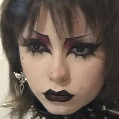 Maquillage Goth, Trad Goth Makeup, Funky Makeup, Vampire Bride, Alt Makeup