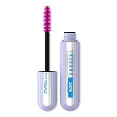 The Falsies Surreal Washable Waterproof Mascara - Maybelline | Ulta Beauty Maybeline Mascara, Maybelline Cosmetics, Eyes Contact, Maybelline Falsies, Lash Extension Mascara, Clear Mascara, Maybelline Mascara, Mascara Brands, Essence Makeup