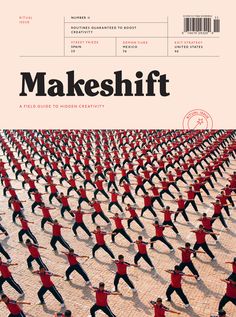 the cover of make shift magazine