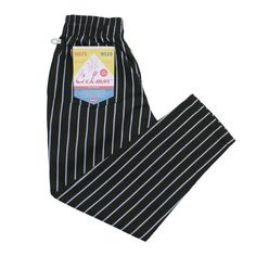 Cookman Chef Pants - Stripe : BLACK – Cookman USA Chef Fashion, Cookman Chef Pants, Casual Work Clothes, Chef Pants, Chef Wear, Chica Cool, Duck Canvas, A Chef, Dressed To Kill