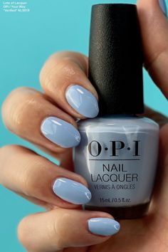 Opi Gel Nail Colors, Blue Nail Polish Colors, Light Blue Nail Polish, Spring Nail Polish Colors, Dip Nail Colors, Popular Nail Colors