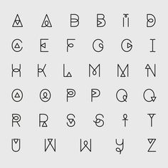 the alphabet is made up of letters and numbers, all in one line with each letter