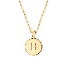 PRICES MAY VARY. Wearing an initial is a classic way to make a statement! Show off your first name, your new last name, ís name, or even alma mater! Our Alphabet Initial Pendant Necklace is 3/8" in Diameter and 18" with a 2" extender adjustable length with Lobster Clasp. Our 14K Yellow Gold Plating will ensure a very long lasting brilliant finish that is nickel free, lead free and hypoallergenic. ✦ 60-DAY GUARANTEE ✦ Your happiness is our number one priority. To ensure your complete satisfaction Necklace For Women Gold, Gold Initial Necklace, Yellow Plates, Letter Pendant Necklace, Initial Necklace Gold, Initial Pendant Necklace, Plate Necklace, Alma Mater, Gold Initial