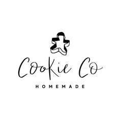 the logo for cookie co homemade