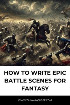 how to write epic battle scenes for fantasy