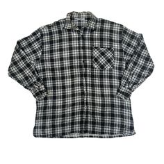 Vintage 90s black white check plaid cotton flannel shirt size medium by Identic  -  Size: M Collar to hem: 74cm Pit to cuff: 47cm Pit to pit: 53cm Black Relaxed Fit Collared Flannel Shirt, Oversized Flannel Collared Shirt, Classic Plaid Shirt For Streetwear, Vintage Cotton Flannel Shirt For Streetwear, Oversized Plaid Cotton Shirt, Oversized Black Flannel Top, Black Flannel Streetwear Shirt, Black Relaxed Fit Flannel Top, Oversized Black Button-up Flannel Shirt