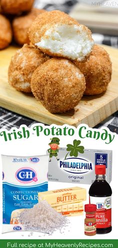 irish potato candy Irish Candy Potatoes, How To Make Irish Potatoes, Forgein Food Recipes, Irish Treats Traditional, Irish Potatoes Candy, Irish Candy Recipes, Irish Baked Potatoes, Irish Snacks Traditional, St Pattys Day Food Ideas Irish Recipes