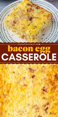 Craving an easy, protein-packed breakfast? This Bacon Egg Casserole is cheesy, fluffy, and light, making it ideal for Christmas morning breakfast or meal prep. A holiday brunch idea that’s simple yet satisfying! Easy Breakfast Casserole With Bacon, Bacon Egg And Cheese Casserole, Egg Casserole Recipes Easy, Breakfast Casserole With Bacon, Bacon Casserole Recipes, Bacon Egg Bake, Egg And Cheese Casserole, Casserole With Bacon, Easy Breakfast Casserole