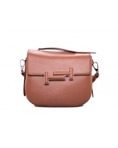 TOD'S - DOUBLE T leather mini bag - Leather #TODS Leather Mini Bag, Leather Mini, Mini Bag, Calf Leather, Leather Women, Zip Pockets, Shoulder Strap