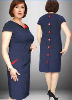 Plus Size Women Dresses, Chiffon Blouses Designs, Vestiti In Jeans, Knitted Jackets Women, Cute Maternity Dresses, Girls Clothes Patterns, Short African Dresses, Women Blouses Fashion, Stylish Work Attire