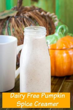 dairy free pumpkin spice creamer recipe