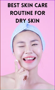 here is a skin care routine for dry skin. #skincare #skin #skincareroutine #beauty #beautytips #dryskin Diy Body Scrubs, Skincare Routine For Dry Skin, Routine For Dry Skin, Best Skincare Routine, Skincare Advice, Best Acne Products, Glowing Radiant Skin, Dry Skin Care Routine