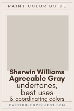 sheryln williams's gray paint color guide