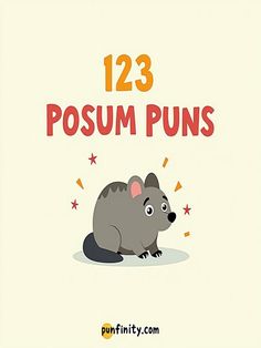 possum puns Double Meaning, Opening A Coffee Shop, Best Puns, Comedy Club, Paws And Claws, Throw A Party, Types Of Music, Funny Puns