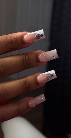 Nails Painted, Nail Trend, Simple Acrylic Nails, French Acrylic Nails, Classy Acrylic Nails