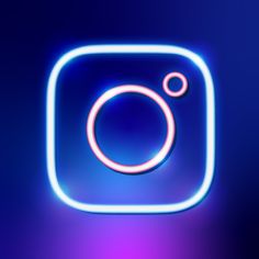 Instagram neon vector icon aestetic illustration Instagram Photo Logo, Instagram Images Logo, Instagram Logo Background, Instagram Logo Wallpaper, Instagram Neon Logo, Neon Instagram, Instagram Logos, New Instagram Logo, Video Icon