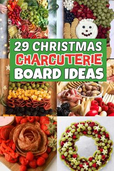 29 christmas charcuterie board ideas to make for the holiday season and decorate with them