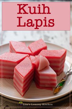 kue lapis Singapore Dessert Recipes, Malaysian Dessert Recipe, Cookies Recipes Homemade, Homemade Pie Recipes