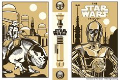 the star wars posters are designed to look like they're from an old movie