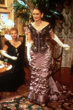 Dark Academia Gown, Rose Dewitt Bukater Dress, Rose Dewitt Bukater, The Age Of Innocence, Movie Costumes, Southern Belle, Vintage Glamour, Types Of Dresses, The Age