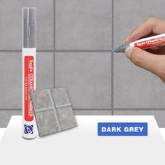 Grout Tile Pen, Tile Beauty Styling Pen Bathroom And Grout Marker Pen 4ml Features: GROUT SO FRESH IT WILL LOOK LIKE YOU GOT IT REDONE Grout Tile Pen all-natural creates a protective barrier that resists , dirt, and , ensuring long-lasting and effective results SAVE BIG:Don't spend $350+ on cleaning or $1000+ on regrouting SAVE ELBOW GREASE: Don't ruin your weekend scrubbing away for your kids or dog to just make your grout dirty again DRAW ON NEW GROUT WITHOUT A FULL REMODEL Grout Tile Pen work White Tile Paint, Grout Repair, Grout Paint, Grout Pen, Epoxy Grout, Unsanded Grout, Tile Repair, Sanded Grout, Clean Sink