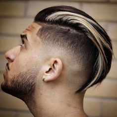 Modern men faded haircut ideas | Trendy hairstyle ideas | Easy hairstyle ideas Different Hairstyles For Boys, Long Slicked Back Hair, Boys Undercut, Faded Haircut, Cool Hairstyles For Boys, Hairstyles For Boys, Slick Back Haircut, Haircut Ideas Trendy, Fade Haircut Styles