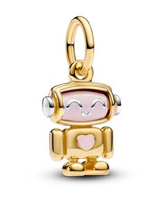 in stock Pandora Wishlist, Pandora Gold, Pandora Style, Pink Enamel, Pandora Bracelets, Dangle Charms, Facial Expressions, Pandora Charms, Silver Gold