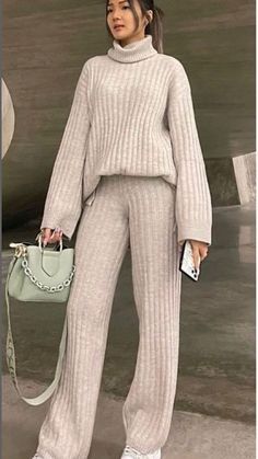 #Winter#WinterOutfits#Fashion2024#SeasonalFashion#WinterTrends#StyleTips#ColdWeatherOutfits#Skirts#Layering#MidiSkirtsIdeas#OutFitIdeas#WinterFashion#WinterOutfitsAesthetic#WinterOutfitsKorean#WinterOutfitsForWomen#ChristmasOutfit Sweater Coord Outfit, Two Piece Sweater Set Pants, Women Knit Outfit, Sets Outfit 2 Piece Winter, Winter Sets Outfits, Relaxed Clothing, Neil Sedaka, Winter Sets, Trendy Outfit Ideas