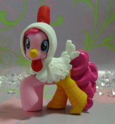 there is a toy that looks like a little pony