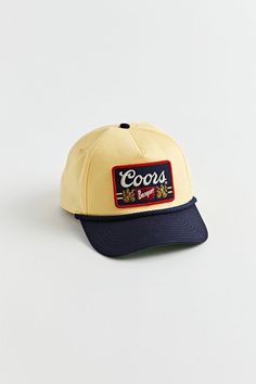 American Needle Coors Banquet Old Style Trucker Hat Coors Banquet, Mountain Hat, Country Hats, Australia Clothes, Panel Hat, Weekend Style, Old Style, Trucker Hats, Snap Closure