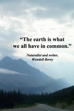 the earth is what we all have in common