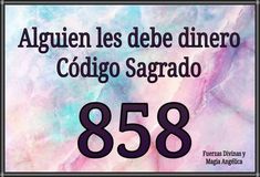 a purple and blue sign with the number 858