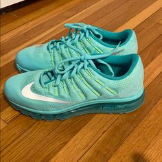 Brand New Nike Girls Mint Green Air Max Sneakers Size 7 Nikes Girl, Nike Green, Shoes Brand, Kids Nike, New Nike, Air Max Sneakers, Shoe Brands, Mint Green, Air Max