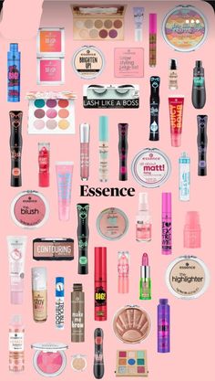 All Essence Products, Make Up Products Essence, Essence Makeup Aesthetic, Essence Wishlist, Best Essence Products, Essence Makeup Products, Make Up Essence, Dm Must Haves, Essence Aesthetic