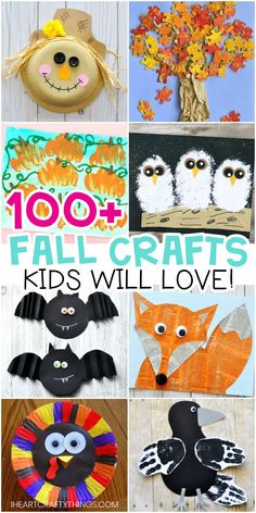 the top ten fall crafts for kids to make