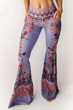 Shop our eco-friendly high waisted Bell Bottoms 2.0 flare legging yoga pants in Lavender Love and stay groovy. Leading brand in recycled, eco-friendly women's activewear. Sustainable workout clothes made from recycled plastic bottles in USA. Sizes XS-XL. Free Shipping and Returns. Shop new flare leggings here High Waisted Bell Bottoms, Yoga Democracy, Printed Bell Bottoms, Stay Groovy, Sweaty Workouts, Flare Legging, Lazy Sunday, Women's Activewear, Graphic Tops