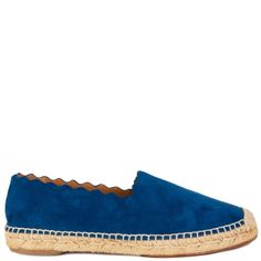 Chloé Lauren Espadrilles Chloe Flats, Mules Shoes Flat, Espadrilles Flats, Blue Flats, Ballerina Shoes, Flats Shoes, Pointed Toe Flats, Flat Espadrilles, Espadrille Shoes