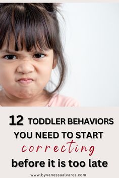 A list of toddler behaviors you need to start correcting- Toddler behavior problems