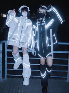 ❤︎❤︎ Mine Couple, Cyberpunk Outfit, Futuristic Cyberpunk, Cyberpunk Clothes, Steampunk Fashion Male, 일본 패션, Jirai Kei, Style Kawaii, Cyberpunk Fashion