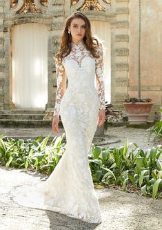 |Mori-Lee-2473-Fontaine-Wedding-Dress Mockingbird Bridal, Mori Lee Bridal, Morilee By Madeline Gardner, Wedding Dresses Mermaid Sweetheart, Net Gowns, Outdoor Wedding Dress, Madeline Gardner, Stage Wedding, Wedding Renewal