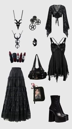 Soft Goth Outfits, Outfit Dark, Goth Outfit Ideas, Earthy Outfits, Future Outfit, Grunge Goth, Swaggy Outfits