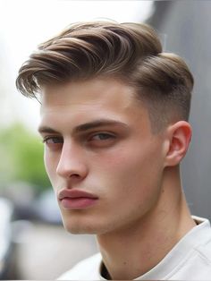 Classic Style For Men, High And Tight Haircut, Best Fade Haircuts, Trendy Mens Hairstyles, Military Haircut, Haircut For Men, Mens Hair Colour, Low Maintenance Haircut