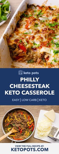 the keto potato casserole has been made with cheese and other ingredients