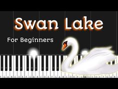 swan lake for beginners piano lesson